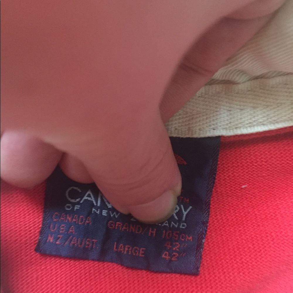 Canterbury Rugby Jersey.